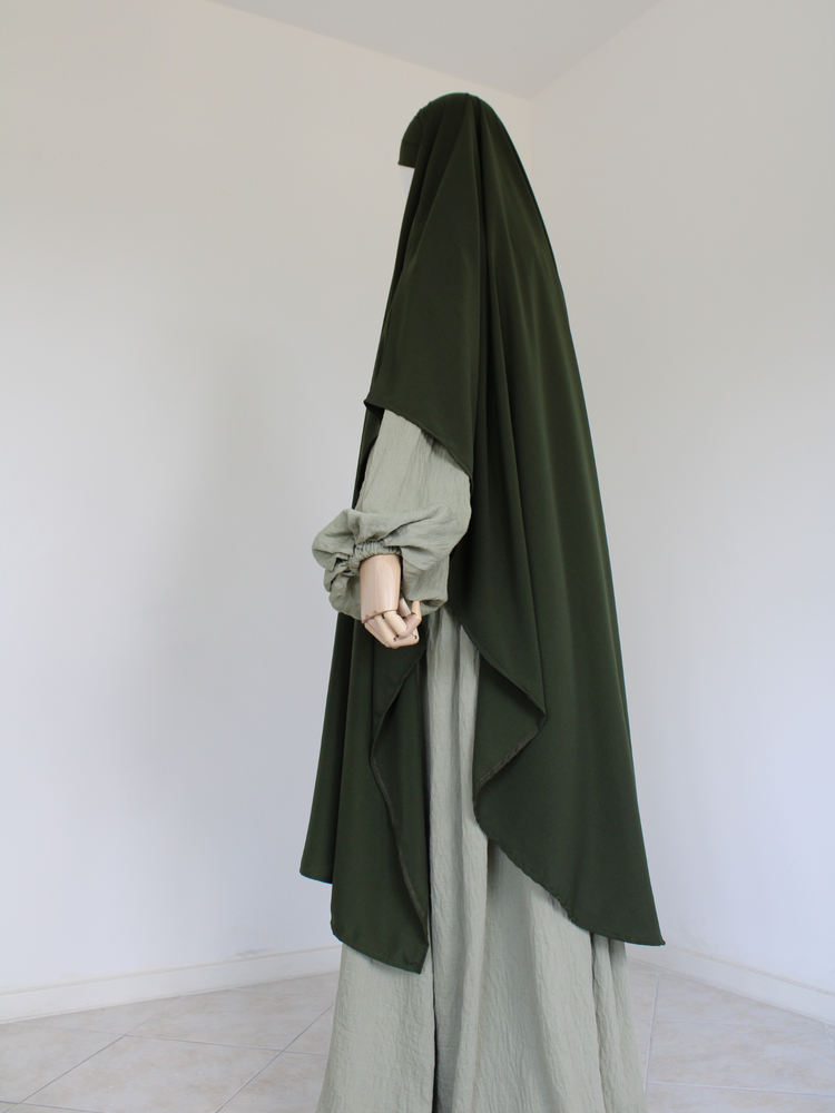 Khimar à Clips (Whool Peach)
