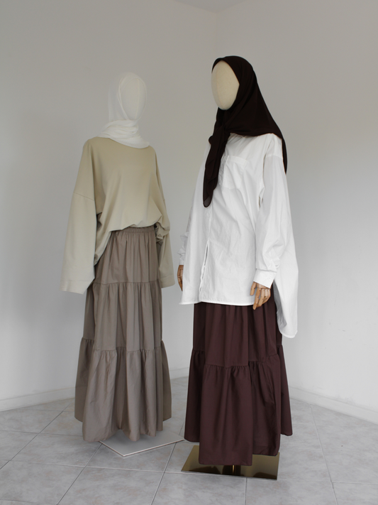 Ruffled skirt