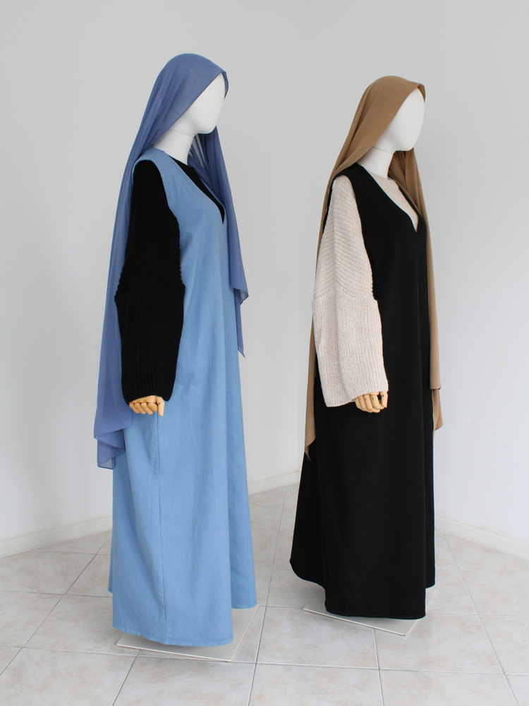 Robe Denim sans manche