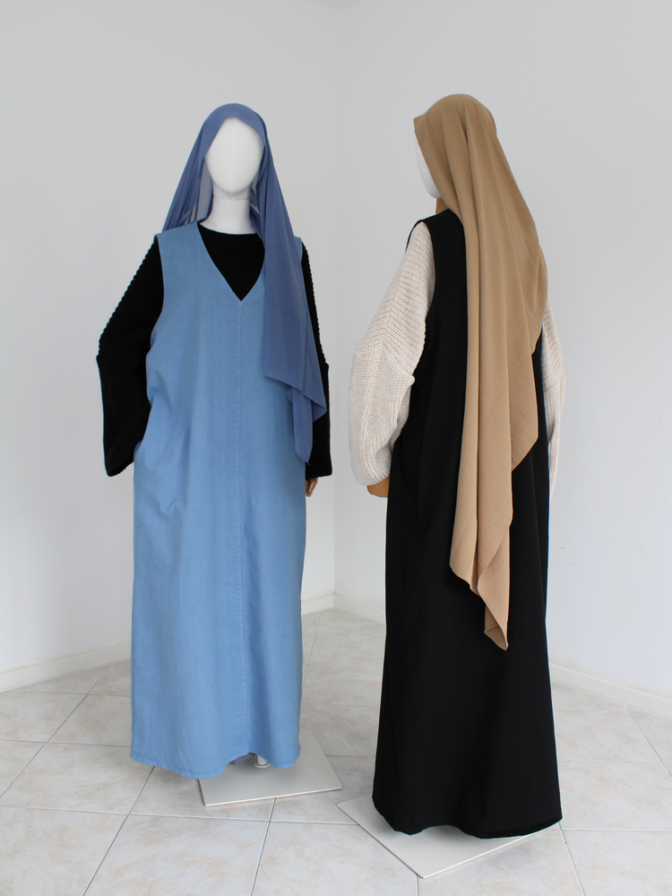 Robe Denim sans manche