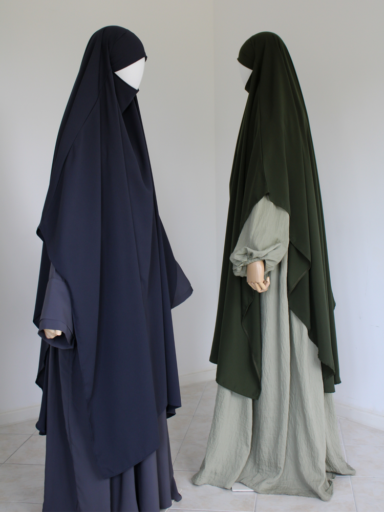 Khimar à Clips (Whool Peach)
