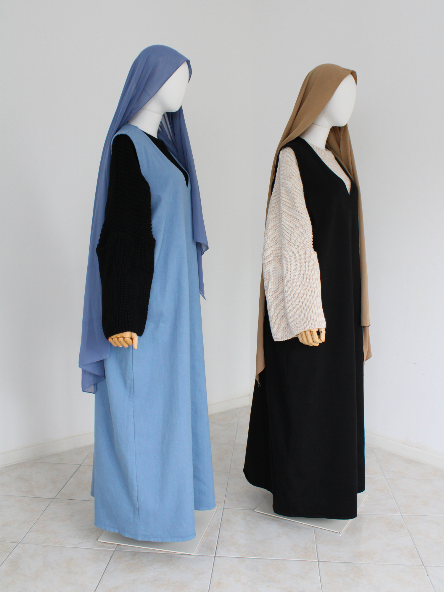 Robe Denim sans manche